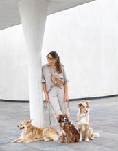 Laden Sie das Bild in den Galerie-Viewer, Leckerlitasche Emma in Almond von PALOPA – vielseitige Gassitasche mit Leckerlifach, Reißverschlussfach und Kotbeutelspender. Tragbar als Umhängetasche, Bauchtasche oder Schultertasche. Wetterfest & abwaschbar.