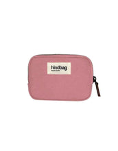 Laden Sie das Bild in den Galerie-Viewer, Geldbeutel Lili von Hindbag in Blush aus GOTS-zertifizierter, robuster Bio-Baumwolle, kleines Portemonnaie mit Reißverschluss für Karten, Ausweis oder Schmuck.