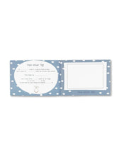 Laden Sie das Bild in den Galerie-Viewer, Babybuch Hallo Wunder I Puderblau