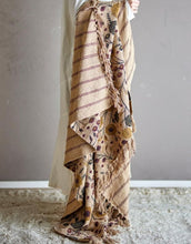 Laden Sie das Bild in den Galerie-Viewer, Gemusterte Decke aus recycelter Baumwolle in Naturtönen von Bloomingville