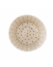 Laden Sie das Bild in den Galerie-Viewer, Bunte Steingutschale „Chip Popcorn“ mit handbemalten Streifen von Bloomingville