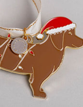 Laden Sie das Bild in den Galerie-Viewer, Baumschmuck Anhänger I Weihnachtsdackel