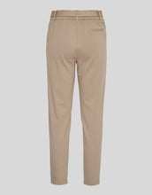 Laden Sie das Bild in den Galerie-Viewer, MSCH Copenhagen Hose Popye Roasted Cashew mit elastischem Bund, Kordelzug und schmal zulaufendem Bein.