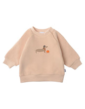 Laden Sie das Bild in den Galerie-Viewer, Sweatshirt Liliput Beige – Rückseite