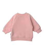 Laden Sie das Bild in den Galerie-Viewer, Happy Smile Sweatshirt Rosa von Liliput – Vorderseite mit Print