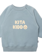 Laden Sie das Bild in den Galerie-Viewer, Kinder Sweatshirt Liliput Hellblau – Rückseite