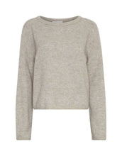 Laden Sie das Bild in den Galerie-Viewer, Pullover Kelsey Alegria I Warm Lightgrey Melange