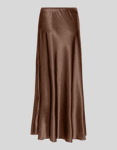 Laden Sie das Bild in den Galerie-Viewer, MSCH Copenhagen Rock Nicolette Ullas in Slate Black – langer fließender Rock