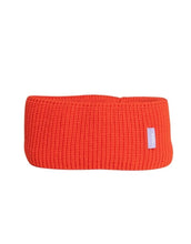 Laden Sie das Bild in den Galerie-Viewer, Popeia Stirnband Rot aus 100 % Merinowolle, Made in Germany.