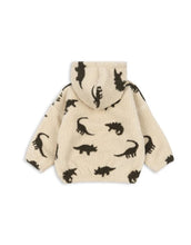 Laden Sie das Bild in den Galerie-Viewer, Teddyjacke mit Kapuze Jody I Dino Silhouette