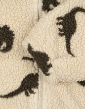 Laden Sie das Bild in den Galerie-Viewer, Teddyjacke mit Kapuze Jody I Dino Silhouette