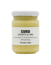 Laden Sie das Bild in den Galerie-Viewer, Nicolas Vahé Coconut & Lime Curd – cremiger Kokos-Limetten-Aufstrich im 155 g Glas.