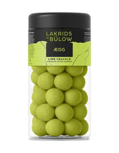 Laden Sie das Bild in den Galerie-Viewer, Lakrids by Bülow Lime Crackle – Lakritz mit weißer Schokolade, Limette und knackigem Zuckermantel (270 g).