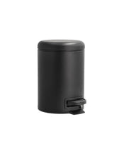 Laden Sie das Bild in den Galerie-Viewer, Pedaleimer Mono in Taupe von Södahl: kleiner Eimer mit Soft-Close-Deckel, Pedal und herausnehmbarem Plastikeinsatz, 3 Liter Fassungsvermögen.