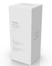 Laden Sie das Bild in den Galerie-Viewer, Seifenspender Mono in Beige von Södahl aus Steinzeug mit matter Gummierung, Schaumstoffpumpe und 250 ml Fassungsvermögen, Größe 6,5 × 16 cm.