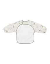 Laden Sie das Bild in den Galerie-Viewer, Jollein Ärmellätzchen „Tiny Park“ – wasserdichtes Lätzchen mit Ärmeln und fröhlichem Tiermotiv, OEKO-TEX-zertifiziert.