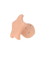 Laden Sie das Bild in den Galerie-Viewer, LÄSSIG Badewannenspielzeug Oktopus aus BPA-freiem Naturkautschuk, weiche Form, integrierte Rassel, ideal für Babys und Kleinkinder, für Badewanne und Dusche.