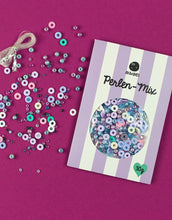 Laden Sie das Bild in den Galerie-Viewer, Perlenmix I Flieder/Lila