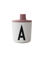 Laden Sie das Bild in den Galerie-Viewer, Design Letters Becherdeckel Ash Rose für ECOZEN Kinderbecher, BPA-frei mit sicherem Silikonring.