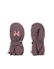 Laden Sie das Bild in den Galerie-Viewer, Schneefäustlinge in zartem Hortensia-Lila von Konges Sløjd, mit Fleecefutter und wasserabweisend