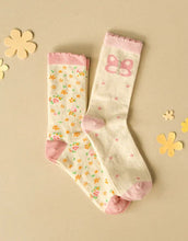 Laden Sie das Bild in den Galerie-Viewer, Socken 2er-Set I Tiny Blossom Butterfly