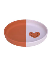 Laden Sie das Bild in den Galerie-Viewer, LÄSSIG Kinderteller Silikon Happy Rascals Heart, bruchfest, BPA-frei, flexibel, spülmaschinen- und mikrowellengeeignet, blau, ideal für Kinder ab 6 Monaten.