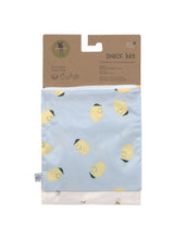Laden Sie das Bild in den Galerie-Viewer, Wiederverwendbarer Frühstücksbeutel 2er Set für Kinder, Zitronen-Motiv, BPA-frei, wasserabweisend, 17 x 18 cm, Happy Fruits Kollektion von Lässig.