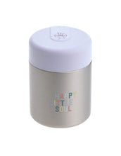 Laden Sie das Bild in den Galerie-Viewer, LÄSSIG Thermobehälter Happy Fruits – 315 ml Edelstahl Food Jar mit Kirsch-Design, auslaufsicher & BPA-frei, für warme & kalte Speisen.