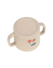 Laden Sie das Bild in den Galerie-Viewer, Mehrfarbiger Trinklernbecher mit Kirschmotiv, BPA-frei, mit Griffen und Antitropf-Ventil, spülmaschinen- und mikrowellengeeignet, für Babys ab 6 Monaten.