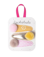 Laden Sie das Bild in den Galerie-Viewer, Haarspangen 3er-Set I Magical Forest Pom Pom