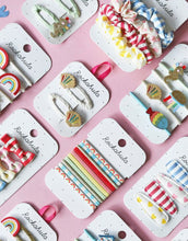 Laden Sie das Bild in den Galerie-Viewer, Haarspangen 2er-Set I Rainbow Shell