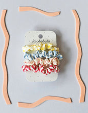 Laden Sie das Bild in den Galerie-Viewer, Scrunchie 4er-Set I Vintage Seaside