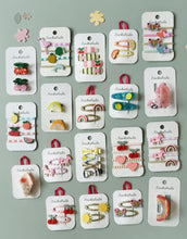 Laden Sie das Bild in den Galerie-Viewer, Haargummi 4er-Set I Carnival Butterfly