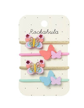 Laden Sie das Bild in den Galerie-Viewer, Haargummi 4er-Set I Carnival Butterfly