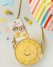 Laden Sie das Bild in den Galerie-Viewer, Haargummi 4er-Set I Vintage Rainbow and Sun