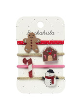 Laden Sie das Bild in den Galerie-Viewer, Haargummi 4er-Set I Jolly Gingerbread