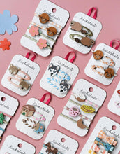 Laden Sie das Bild in den Galerie-Viewer, Haarspangen 2er-Set I Basil Beaver