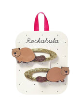 Laden Sie das Bild in den Galerie-Viewer, Haarspangen 2er-Set I Basil Beaver