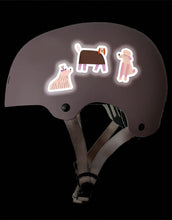 Laden Sie das Bild in den Galerie-Viewer, Reflektierende Kindersticker Hunde von nuukk