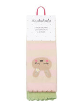 Laden Sie das Bild in den Galerie-Viewer, Rockahula Kids Betty Bunny Kindersocken im 2er-Set mit Hasenmotiven