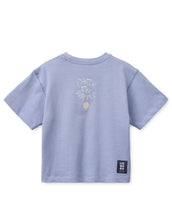 Laden Sie das Bild in den Galerie-Viewer, TYLER Kurzarm-T-Shirt aus Bio-Baumwolle in Surf und Dusty Lavender von Liewood