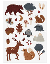 Laden Sie das Bild in den Galerie-Viewer, Kindertattoos Schwarzwald von NUUKK, vegane Wassertransfer-Tattoos mit Bauernhofmotiven, Größe DIN A6, dermatologisch getestet, plastikfrei verpackt.