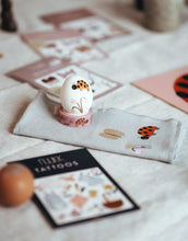 Laden Sie das Bild in den Galerie-Viewer, Vegane Kinder-Tattoos Marienkäfer von nuukk