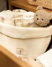 Laden Sie das Bild in den Galerie-Viewer, Jollein Waschlappen Musselin 3er Set „Riverside“ – weiche hydrophile Baumwoll-Waschlappen mit Enten- und Hasenprint, OEKO-TEX zertifiziert, sanft zur Babyhaut.