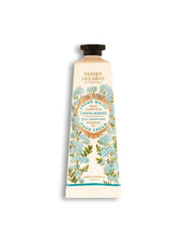 Laden Sie das Bild in den Galerie-Viewer, Belebender Meerfenchel Handcreme 30 ml von Panier Des Sens im handlichen Mini-Format. Die Handcreme pflegt die Hände intensiv mit Sheabutter, Olivenöl und ätherischem Meerfenchelöl, spendet Feuchtigkeit, macht die Haut geschmeidig und hinterlässt einen frischen, maritimen Duft. Verpackung wiederverwertbar, veganfreundlich, hergestellt in Frankreich.