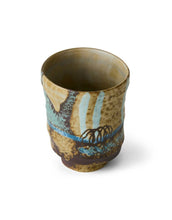 Laden Sie das Bild in den Galerie-Viewer, Artist Smooth Tasse Scratched – handbemalter Kaffeebecher aus Steinzeug, 7,2 x 9,2 cm