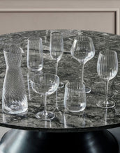 Laden Sie das Bild in den Galerie-Viewer, House Doctor Rotweinglas Rill Klar – handgefertigt und mundgeblasen