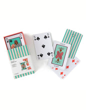 Laden Sie das Bild in den Galerie-Viewer, Spielkarten in Grün mit einzigartigen Illustrationen, von A-Journal.