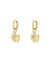 Laden Sie das Bild in den Galerie-Viewer, Ohrringe Bowtie I Gold