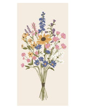 Laden Sie das Bild in den Galerie-Viewer, Rechteckige Papierservietten von Ib Laursen mit Sommerstrauß Aufdruck